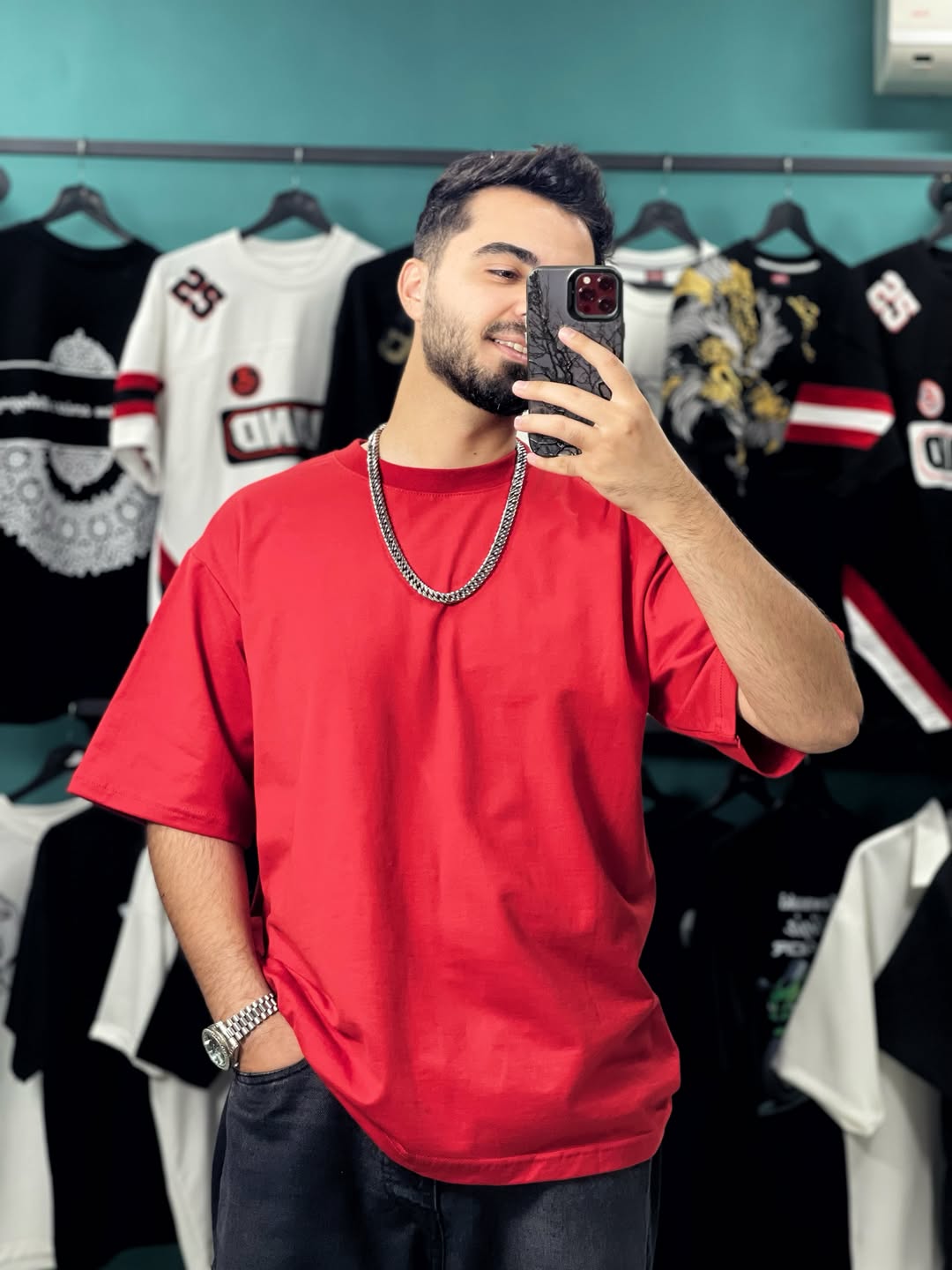 تیشرت بیسیک دو نخ سایزهای  L.XL.2XL